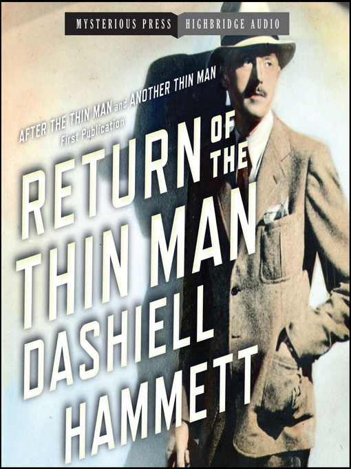 Cover image for Return of the Thin Man